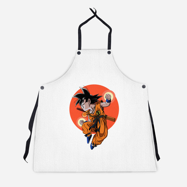 Little Kid Goku-unisex kitchen apron-Tri haryadi