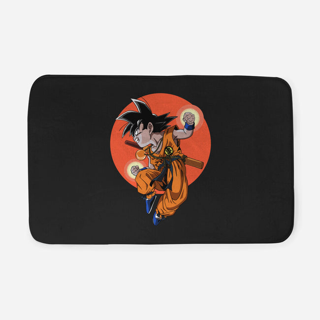 Little Kid Goku-none memory foam bath mat-Tri haryadi