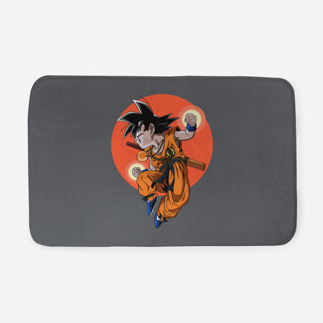 Little Kid Goku-none memory foam bath mat-Tri haryadi