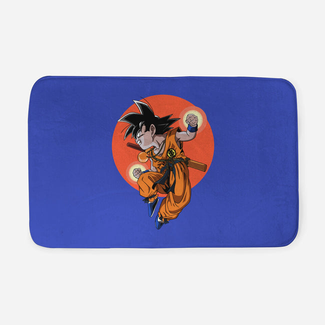 Little Kid Goku-none memory foam bath mat-Tri haryadi