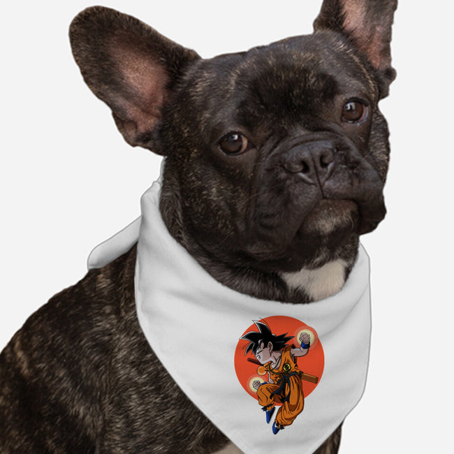 Little Kid Goku-dog bandana pet collar-Tri haryadi