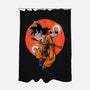 Little Kid Goku-none polyester shower curtain-Tri haryadi