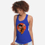 Little Kid Goku-womens racerback tank-Tri haryadi