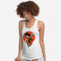 Little Kid Goku-womens racerback tank-Tri haryadi