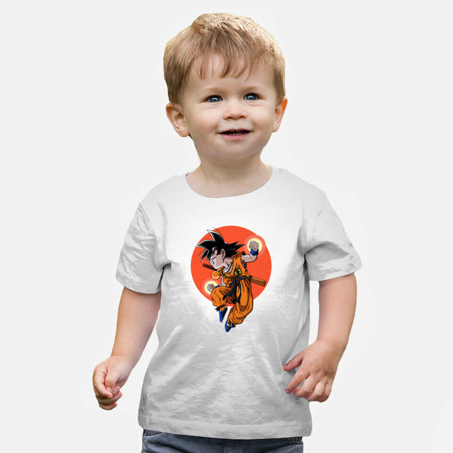 Little Kid Goku-baby basic tee-Tri haryadi