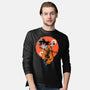 Little Kid Goku-mens long sleeved tee-Tri haryadi
