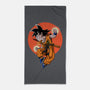 Little Kid Goku-none beach towel-Tri haryadi