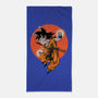 Little Kid Goku-none beach towel-Tri haryadi