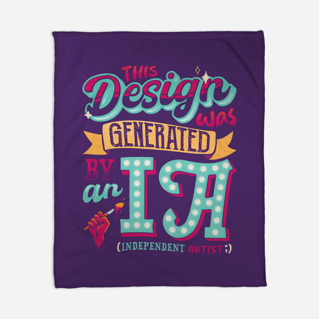 IA Generated-none fleece blanket-teesgeex