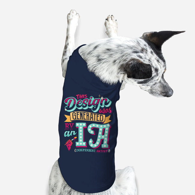 IA Generated-dog basic pet tank-teesgeex