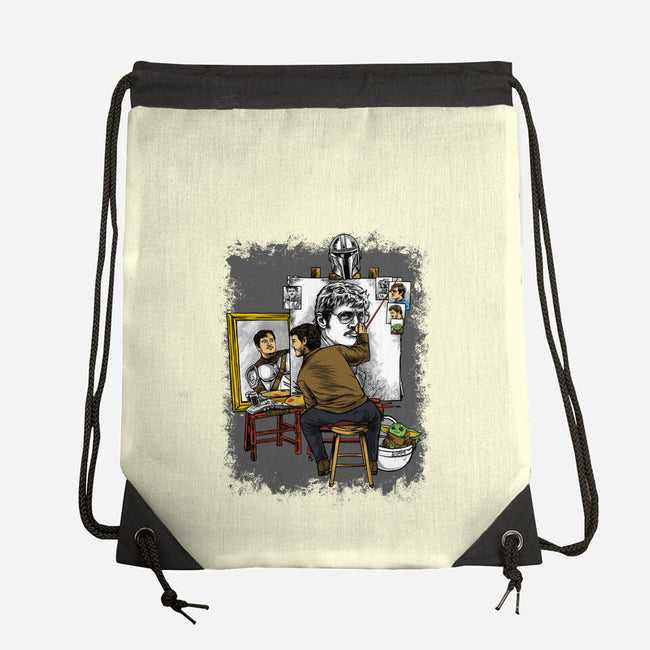 Pedro Triple Self Portrait-none drawstring bag-joerawks
