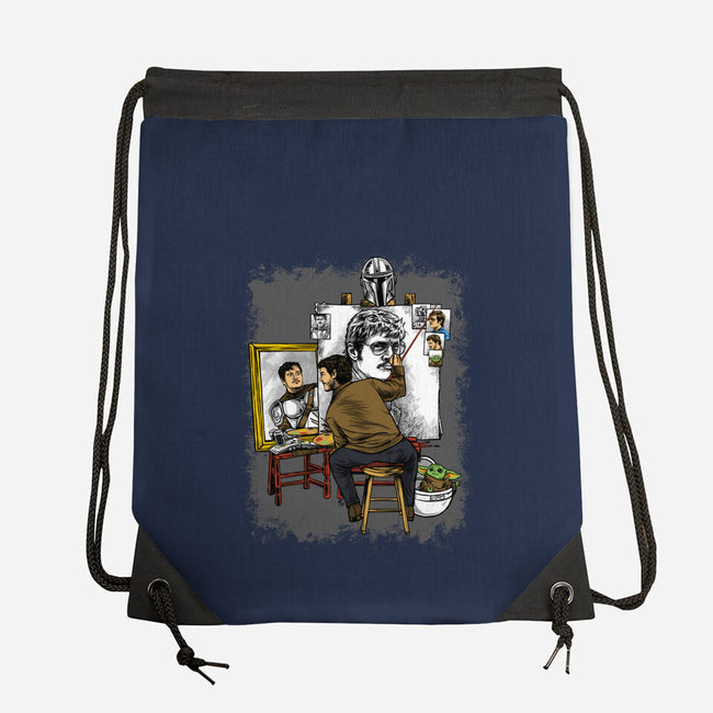 Pedro Triple Self Portrait-none drawstring bag-joerawks