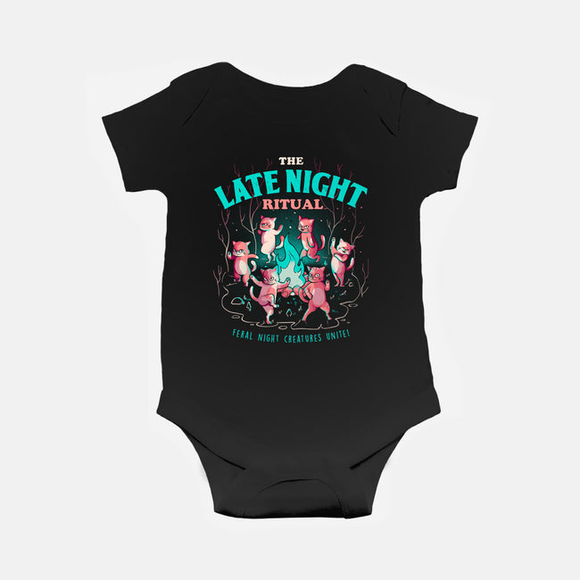 The Late Night Ritual-baby basic onesie-eduely