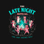 The Late Night Ritual-womens racerback tank-eduely