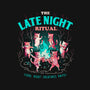 The Late Night Ritual-none removable cover throw pillow-eduely
