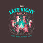 The Late Night Ritual-none removable cover w insert throw pillow-eduely