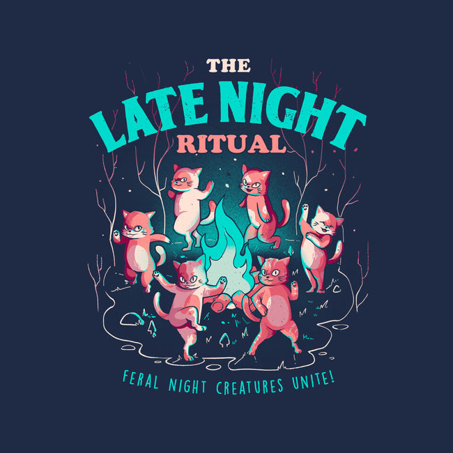 The Late Night Ritual-womens fitted tee-eduely