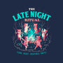 The Late Night Ritual-none removable cover throw pillow-eduely