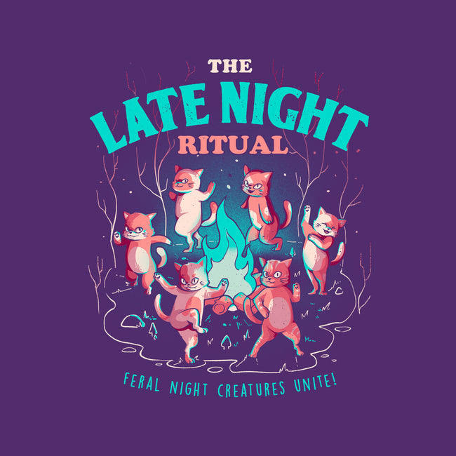 The Late Night Ritual-none adjustable tote bag-eduely