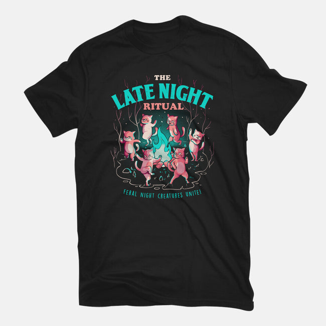 The Late Night Ritual-womens basic tee-eduely