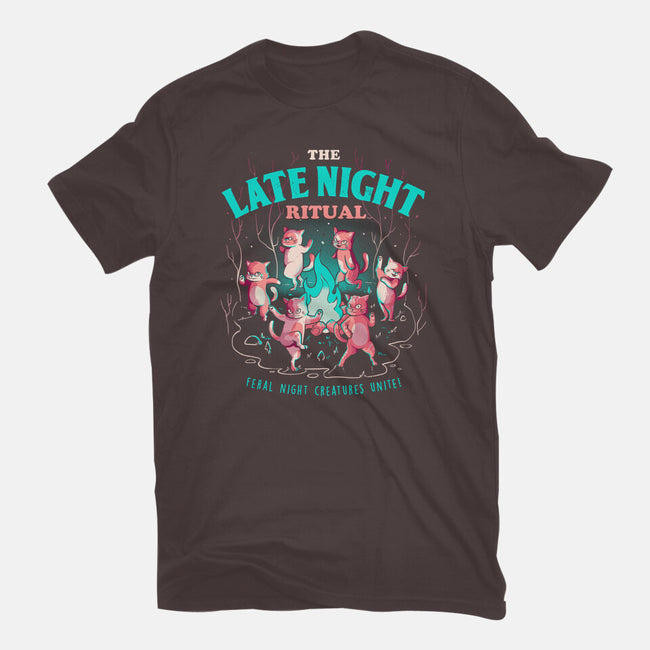 The Late Night Ritual-womens basic tee-eduely