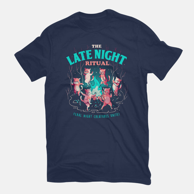 The Late Night Ritual-mens heavyweight tee-eduely