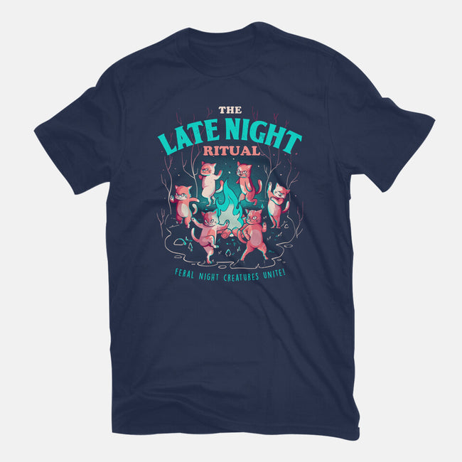 The Late Night Ritual-unisex basic tee-eduely