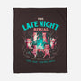 The Late Night Ritual-none fleece blanket-eduely