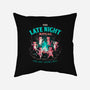 The Late Night Ritual-none removable cover w insert throw pillow-eduely