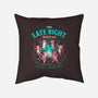 The Late Night Ritual-none removable cover w insert throw pillow-eduely