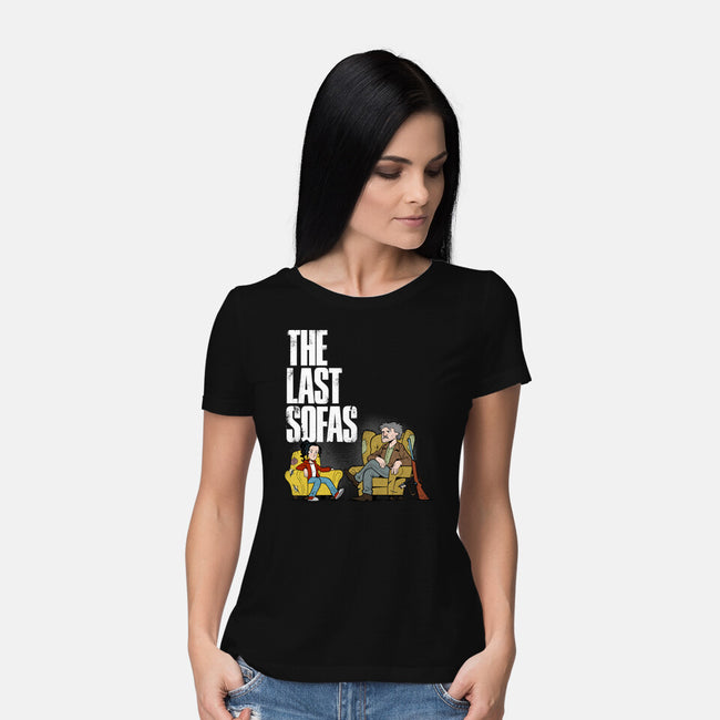 The Last Sofas-womens basic tee-mikebonales