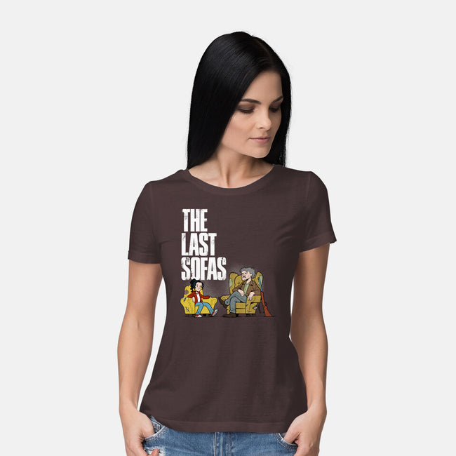 The Last Sofas-womens basic tee-mikebonales