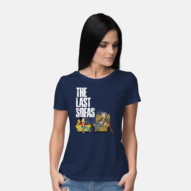 The Last Sofas-womens basic tee-mikebonales