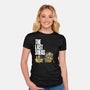The Last Sofas-womens fitted tee-mikebonales