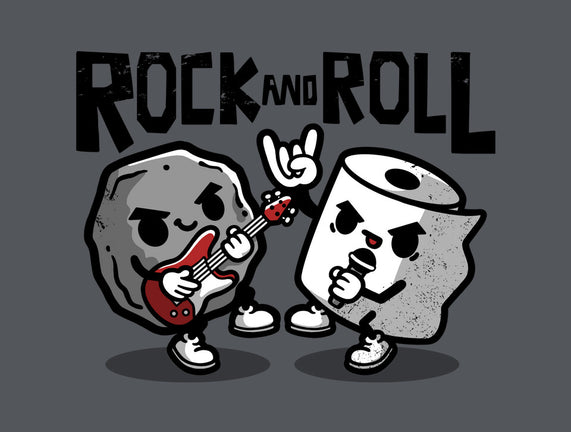 Rock And Toilet Roll