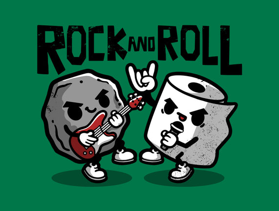 Rock And Toilet Roll