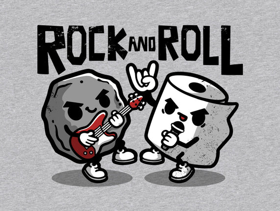 Rock And Toilet Roll