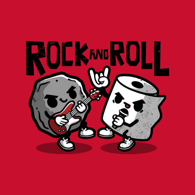Rock And Toilet Roll-none adjustable tote bag-NemiMakeit