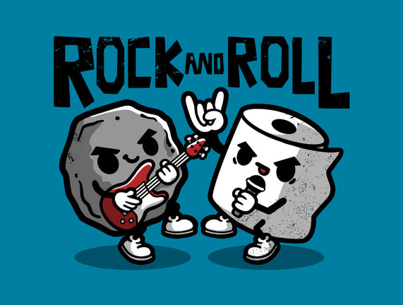 Rock And Toilet Roll