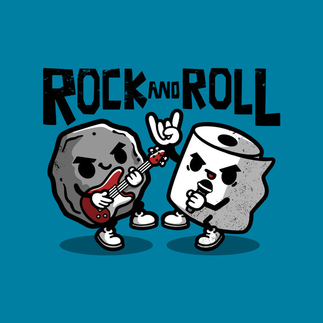 Rock And Toilet Roll-none matte poster-NemiMakeit