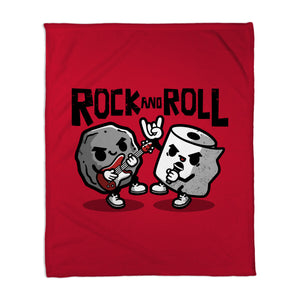 Rock And Toilet Roll