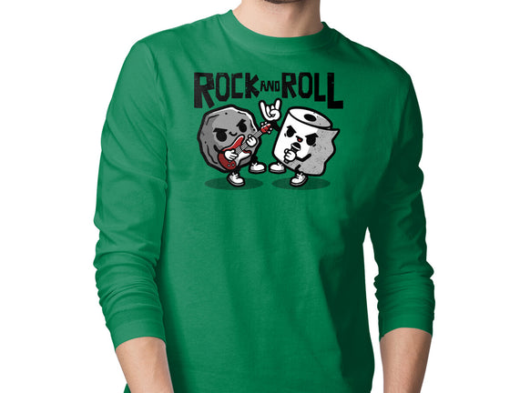 Rock And Toilet Roll
