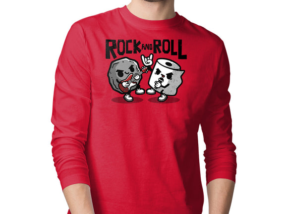 Rock And Toilet Roll