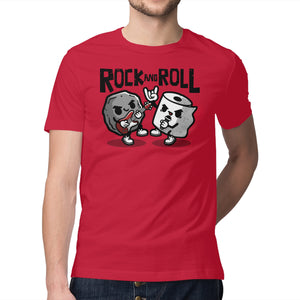 Rock And Toilet Roll