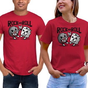 Rock And Toilet Roll