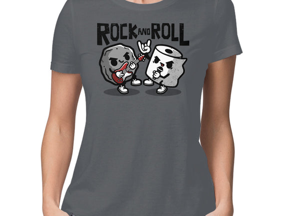 Rock And Toilet Roll