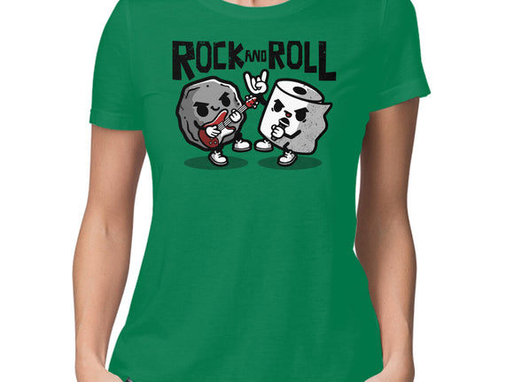 Rock And Toilet Roll
