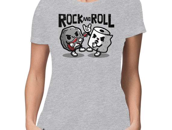 Rock And Toilet Roll