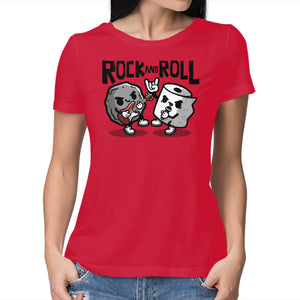 Rock And Toilet Roll