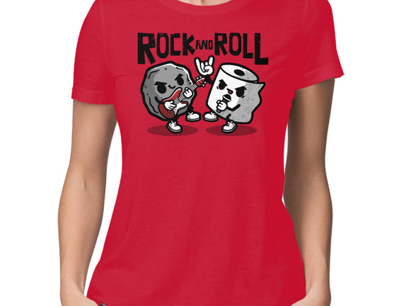 Rock And Toilet Roll